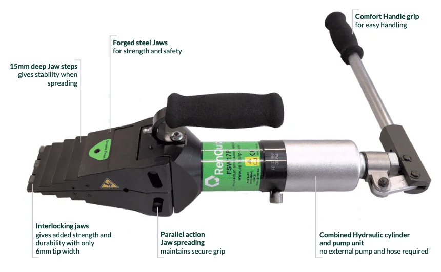 RenQuip FSW17P Flange Spreading Wedge - Image 6